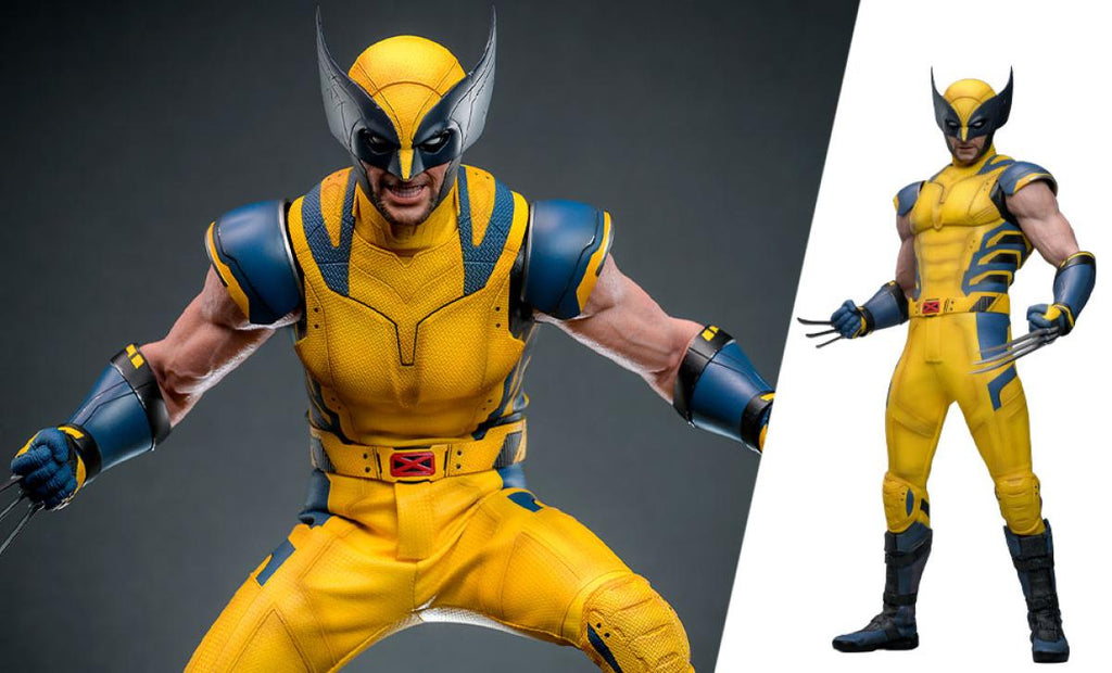 Sideshow Collectibles AVP フィギュア 3体セット Hot Toys Deadpool 3: Wolverine Sixth Scale Figure