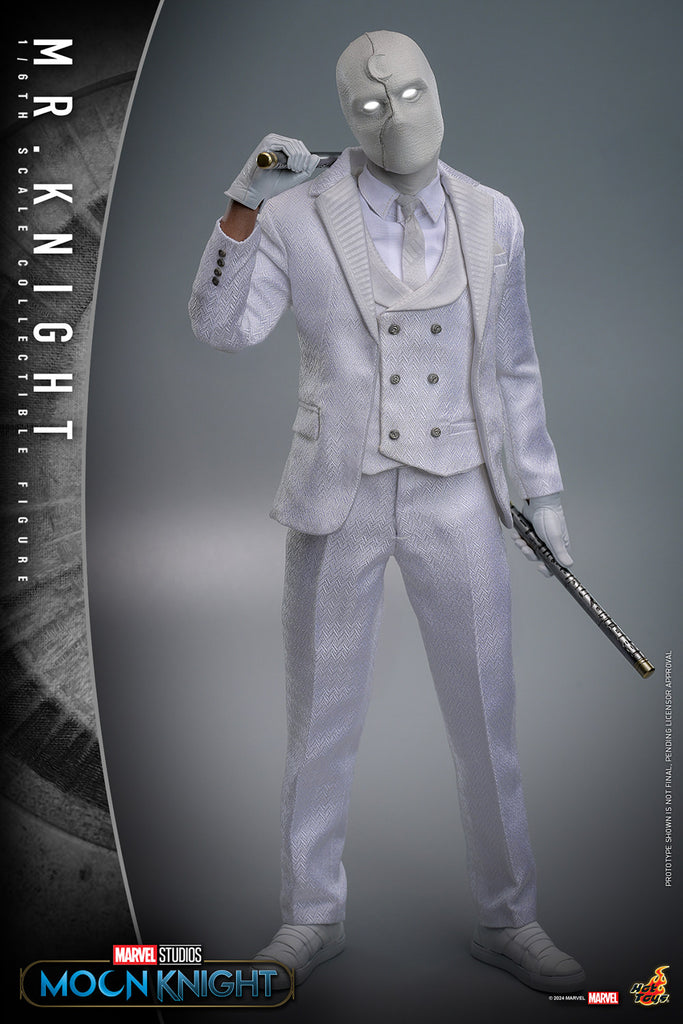 PRE-ORDER: Hot Toys Marvel Studios Moon Knight Mr. Knight Sixth Scale