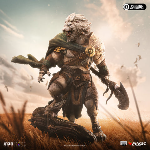 PRE-ORDER: Iron Studios Magic: The Gathering Ajani Goldmane Art Scale 1/10 Statue