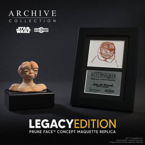 Regal Robot Star Wars Prune Face Concept Maquette Replica Tom St. Amand Legacy Edition