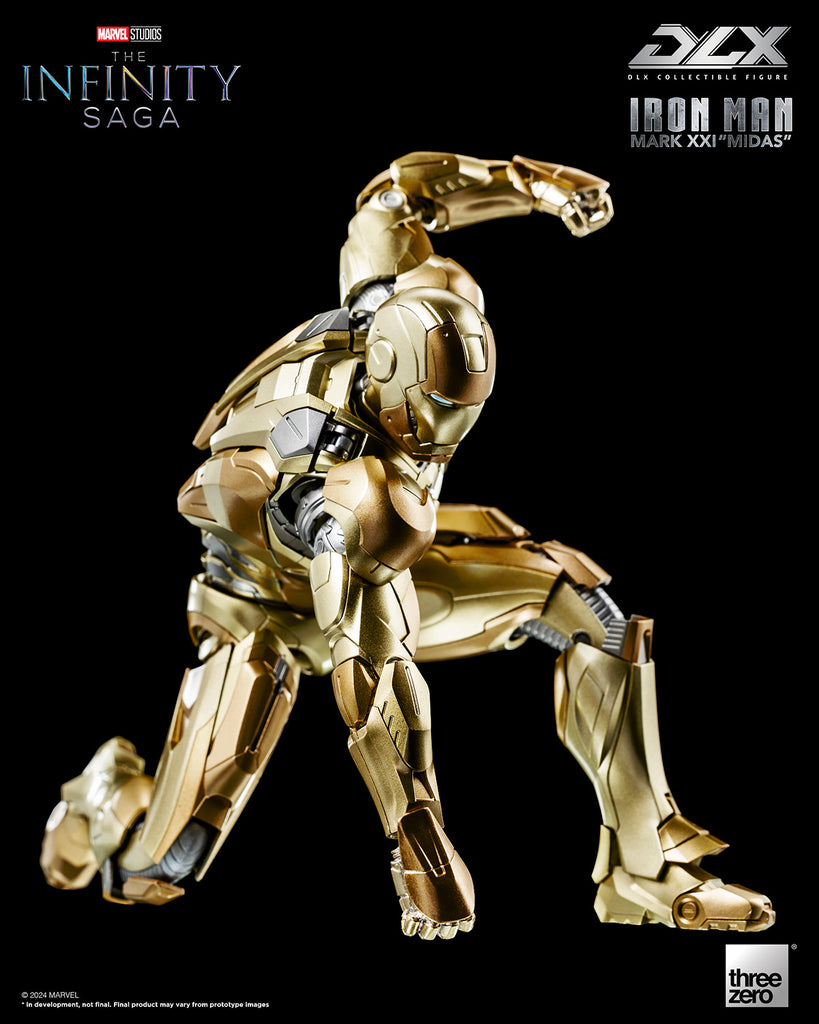 Threezero Marvel Studios Avengers: Infinity Saga DLX Iron Man Mark 21