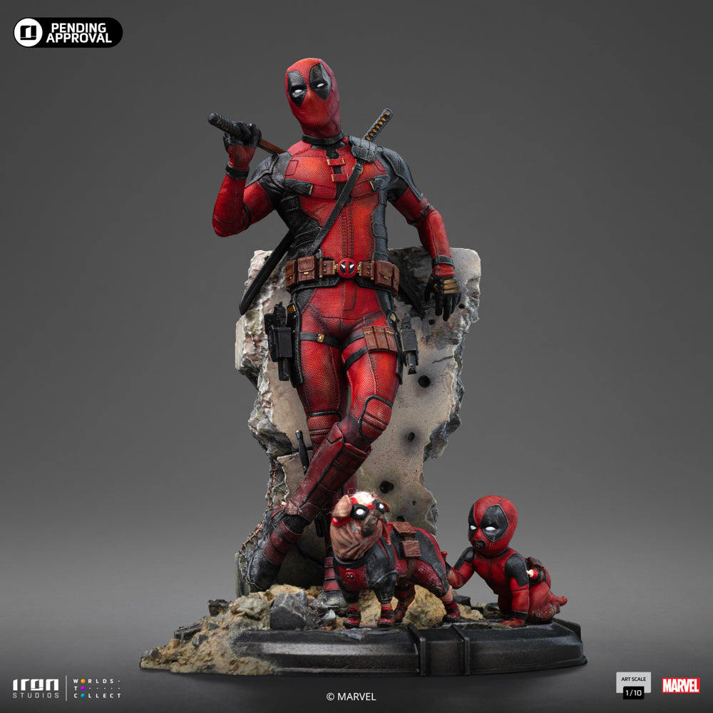 Iron Studios Marvel Studios Deadpool & Wolverine: Deadpool Art Scale 1