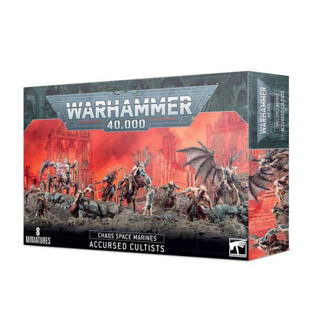 Games Workshop Warhammer 40,000: Chaos Space Marines Accursed Cultists