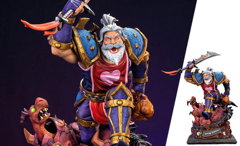 HEX Collectibles Hearthstone/World of Warcraft Leeroy Jenkins 1/10 Scale Statue