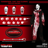 Mezcotoyz Terrifier Art the Clown Deluxe Edition One:12 Collective Action Figure