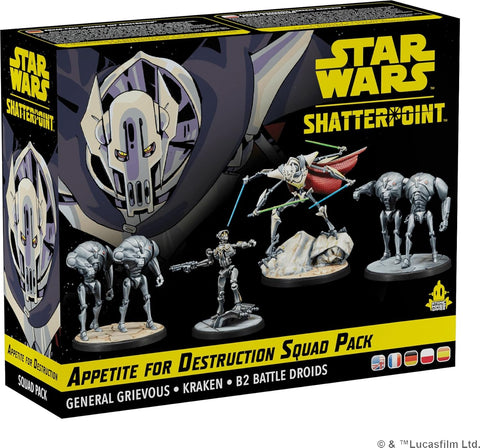 Atomic Mass Games Star Wars: Shatterpoint - Appetite for Destruction Squad Pack - collectorzown