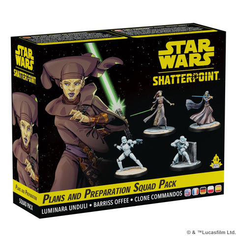 Atomic Mass Games Star Wars: Shatterpoint - Plans and Preparation Squad Pack - collectorzown