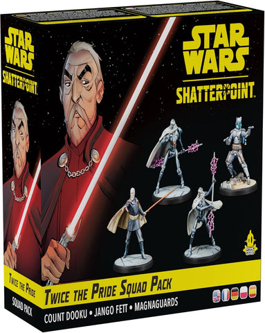 Atomic Mass Games Star Wars: Shatterpoint - Twice the Pride: Count Dooku Squad Pack - collectorzown