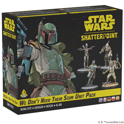 Atomic Mass Games Star Wars: Shatterpoint We Don’t Need Their Scum Unit Pack - collectorzown