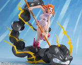 Bandai Tamashii Nations Extra Battle - One Piece - Nami Lightning Blast FiguartsZERO Statue - collectorzown