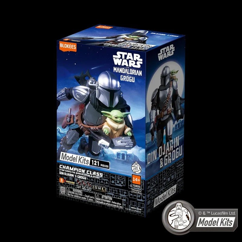 Blokees Star Wars: The Mandalorian Champion Class CC05 Din Djarin & Gr