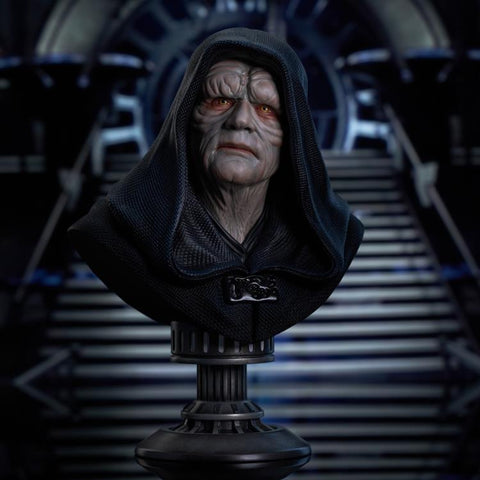 Gentle Giant Star Wars: Return of the Jedi Emperor Palpatine Legends in 3D 1:2 Scale Bust