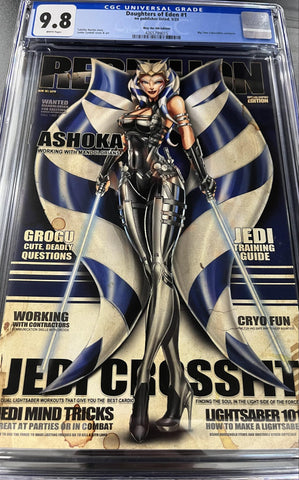 CGC 9.8 Daughters of Eden #1 May the 4th Edition Ahsoka Tano Big Time Collectibles Exclusive - collectorzown