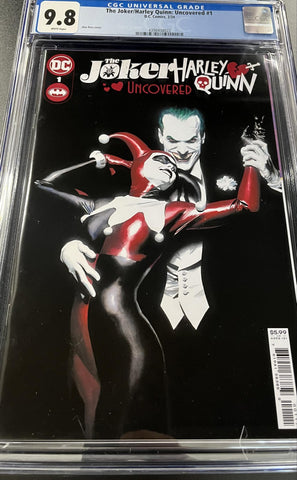 CGC 9.8 The Joker/Harley Quinn: Uncovered #1 Alex Ross Cover - collectorzown