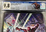 CGC 9.8 Ultimate Spider-Man #1 Comic Corner Virgin Edition Custom Label - collectorzown