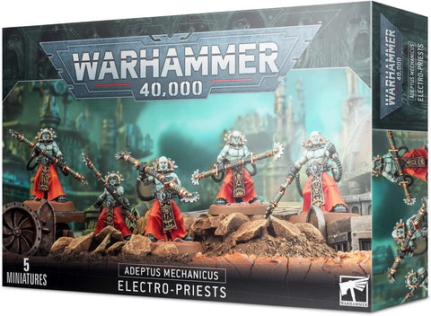 Games Workshop Warhammer 40,000: Adeptus Mechanicus Electro - Priests - collectorzown
