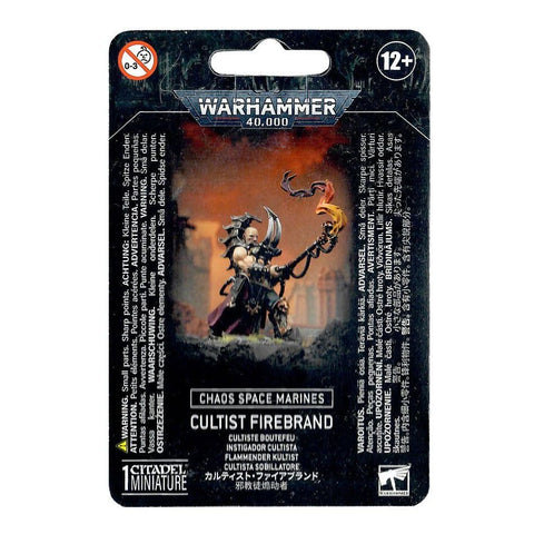 Games Workshop Warhammer 40,000: Chaos Space Marines Cultist Firebrand - collectorzown