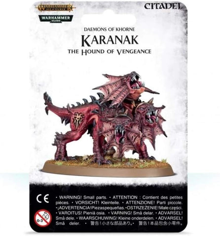 Games Workshop Warhammer 40,000 Daemons of Khorne: Karanak the Hound of Vengance - collectorzown