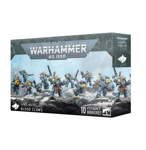 Games Workshop Warhammer 40,000: Space Wolves Blood Claws - collectorzown