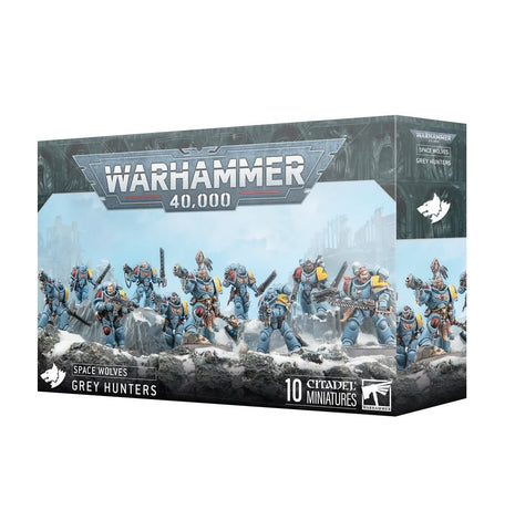 Games Workshop Warhammer 40,000: Space Wolves Grey Hunters 2025 Version - collectorzown