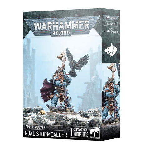 Games Workshop Warhammer 40,000: Space Wolves Njal Stormcaller - collectorzown