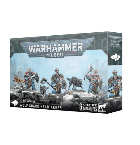 Games Workshop Warhammer 40,000: Space Wolves Wolf Guard Headtakers - collectorzown