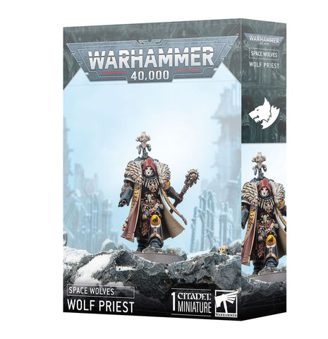 Games Workshop Warhammer 40,000: Space Wolves Wolf Priest - collectorzown
