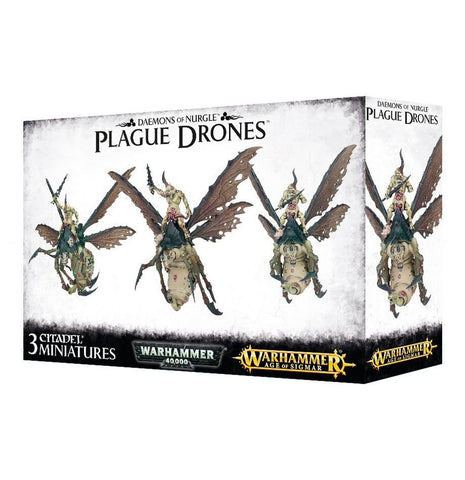 Games Workshop Warhammer Age of Sigmar: Daemons of Nurgle Plague Drones - collectorzown