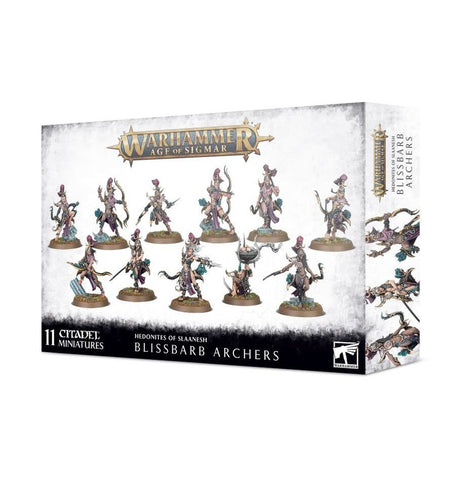 Games Workshop Warhammer Age of Sigmar: Hedonites Of Slaanesh Blissbarb Archers - collectorzown
