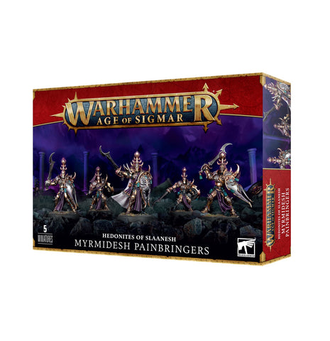 Games Workshop Warhammer Age of Sigmar: Hedonites Of Slaanesh Myrmidesh Painbringers - collectorzown