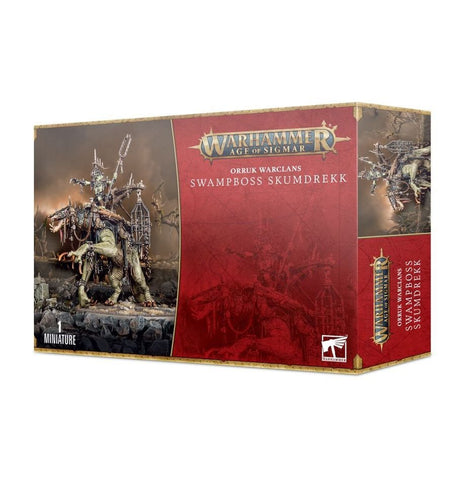 Games Workshop Warhammer Age of Sigmar: Orruk Warclans Swampboss Skumdrekk - collectorzown