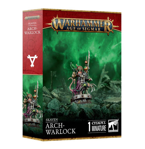 Games Workshop Warhammer Age of Sigmar: Skaven Arch - Warlock - collectorzown