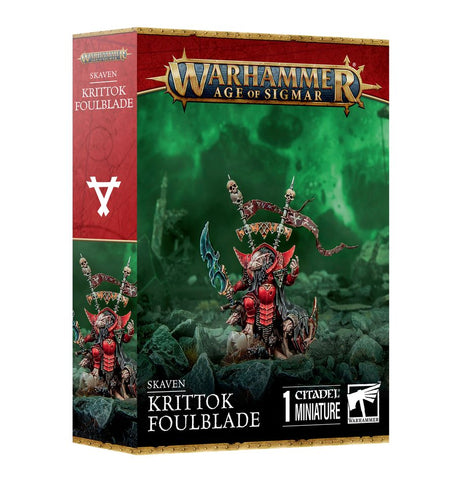 Games Workshop Warhammer Age of Sigmar: Skaven Krittok Foulblade - collectorzown