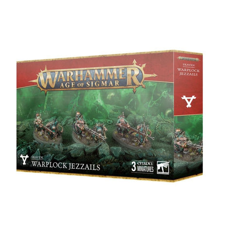 Games Workshop Warhammer Age of Sigmar: Skaven Warplock Jezzails - collectorzown