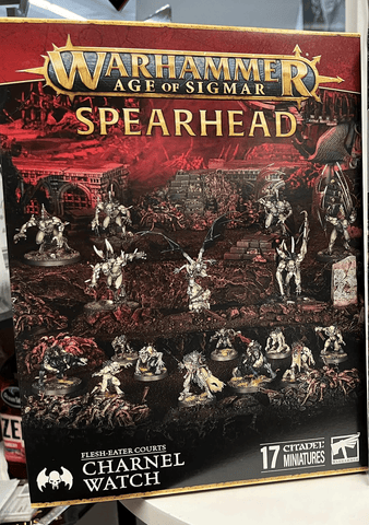 Games Workshop Warhammer Age of Sigmar: Spearhead: Flesh - Eater Courts: Charnel Watch - collectorzown
