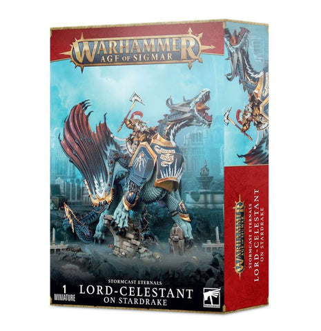 Games Workshop Warhammer Age of Sigmar: Stormcast Eternals Lord - Celestant on Stardrake - collectorzown