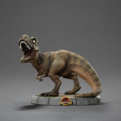 Iron Studios Jurassic Park T - Rex Minico Statue - collectorzown