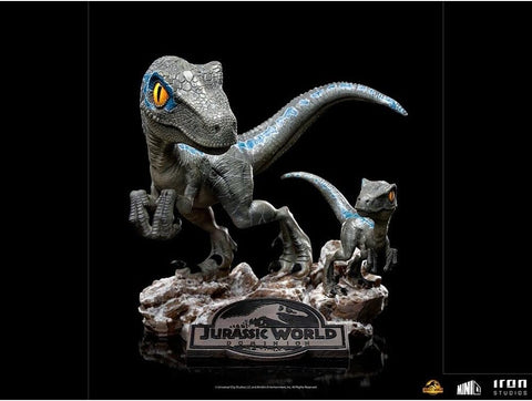 Iron Studios Jurassic World: Dominion Blue and Beta Minico Statue - collectorzown