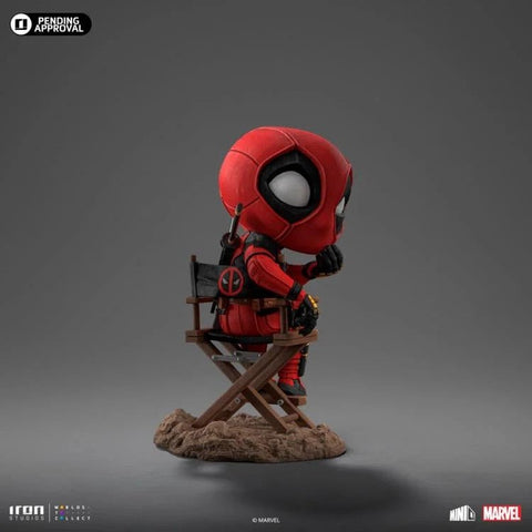 Iron Studios Marvel Studios Deadpool & Wolverine Deadpool Minico Statue - collectorzown