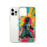 Kaiju Godzilla Poster iPhone Case - collectorzown