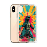 Kaiju Godzilla Poster iPhone Case - collectorzown