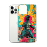 Kaiju Godzilla Poster iPhone Case - collectorzown