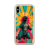 Kaiju Godzilla Poster iPhone Case - collectorzown