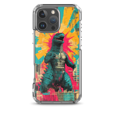 Kaiju Godzilla Poster iPhone Case - collectorzown