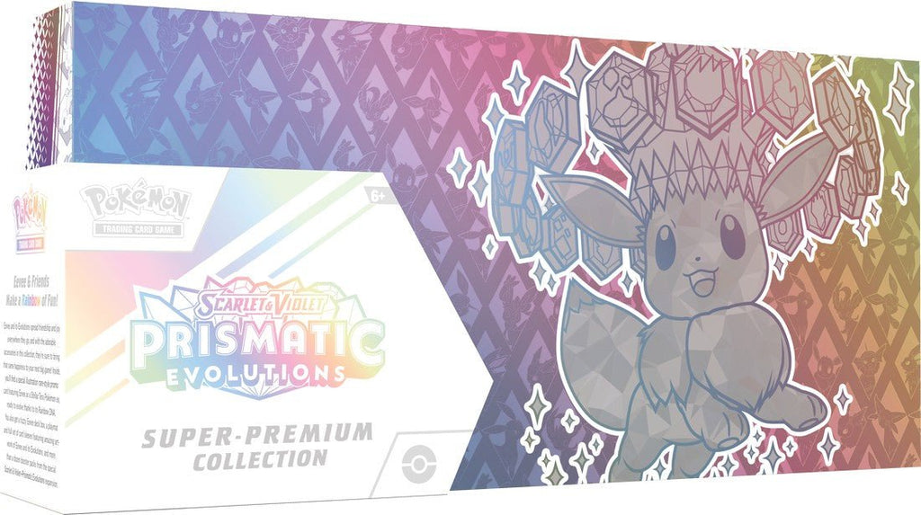 Pokemon TCG: Scarlet and Violet 8.5 Prismatic Evolutions Super-Premium