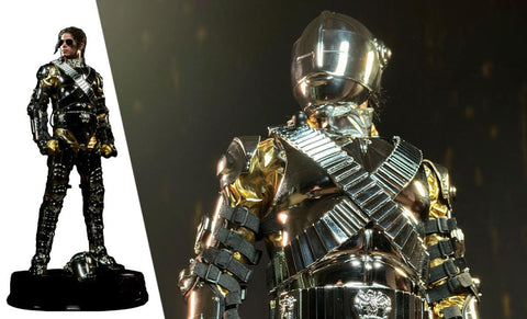 PRE - ORDER: Damtoys Michael Jackson "HIStory Tour" (Deluxe Armor Version) 1:2 Scale Statue - collectorzown