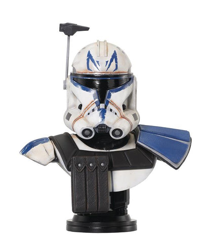 PRE - ORDER: Diamond Select Star Wars: The Clone Wars Legends in 3D Captain Rex 1/2 Scale Limited Edition Bust - collectorzown