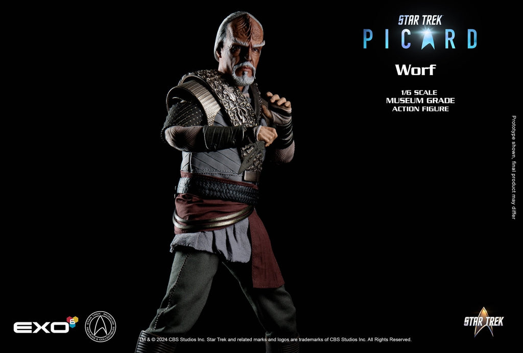 PRE-ORDER: Exo-6 Star Trek: Picard Worf 1/6 Scale Figure