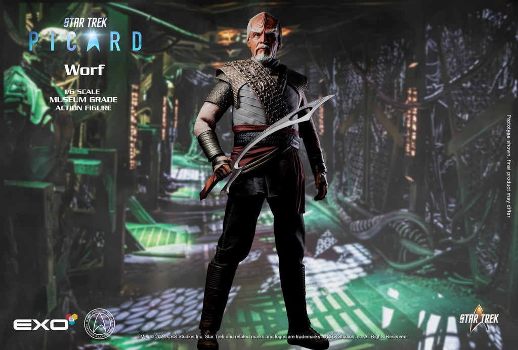 PRE-ORDER: Exo-6 Star Trek: Picard Worf 1/6 Scale Figure