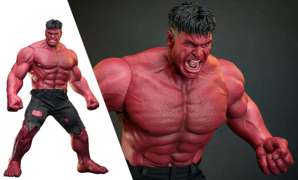 PRE-ORDER: Hot Toys Captain America: Brave New World Red Hulk Sixth Sc